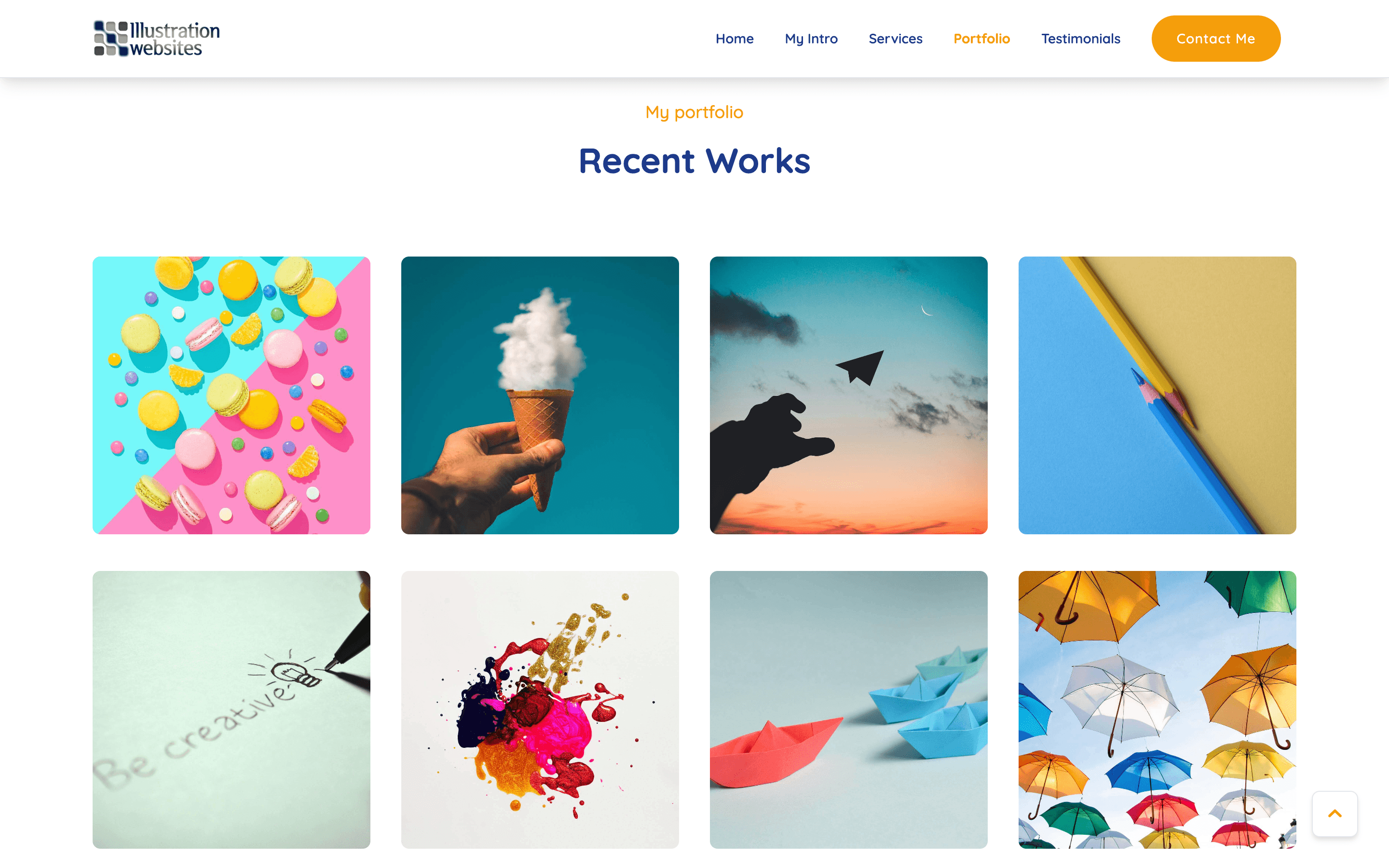 Creative Portfolio | Build in Tailwind CSS & Alpine js 5